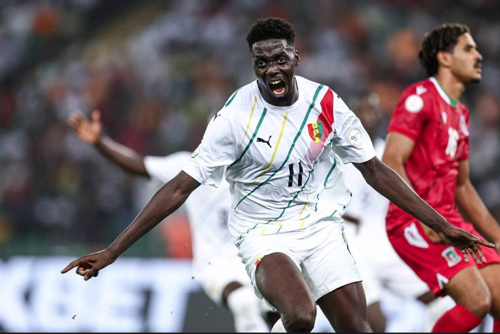 La Guinée est qualifiée pour les quarts de finale de la CAN. | PHOTO : FRANCK FIFE / AFP